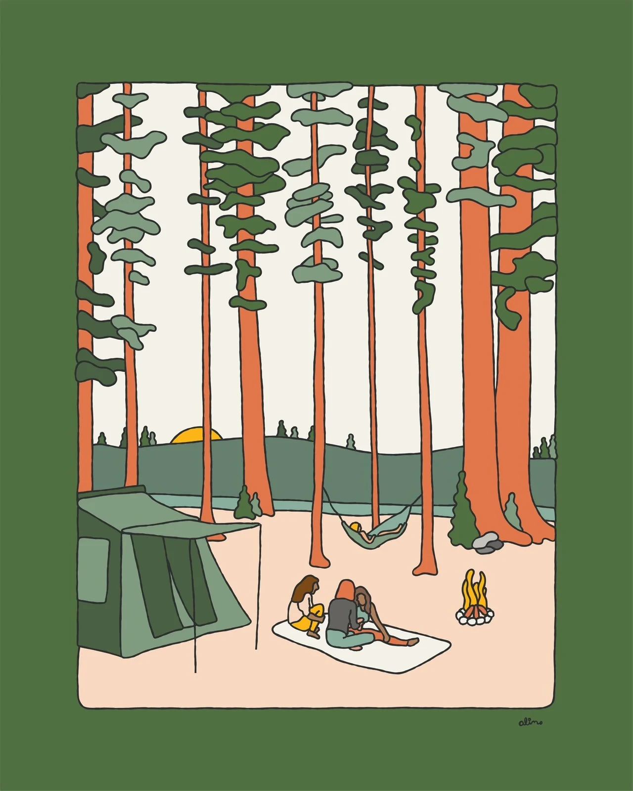 Alimo — Evening Time, Digital Edition — Summer Time, Nifty Gateway 2023