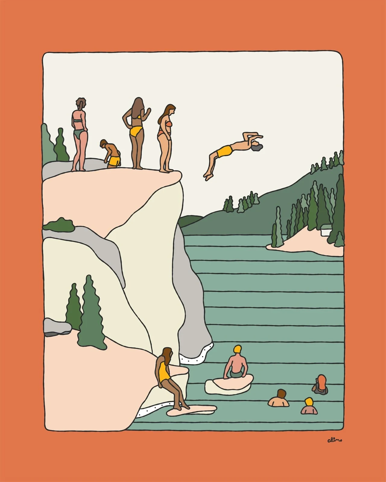 Alimo — Free Dives, Digital Edition — Summer Time, Nifty Gateway 2023