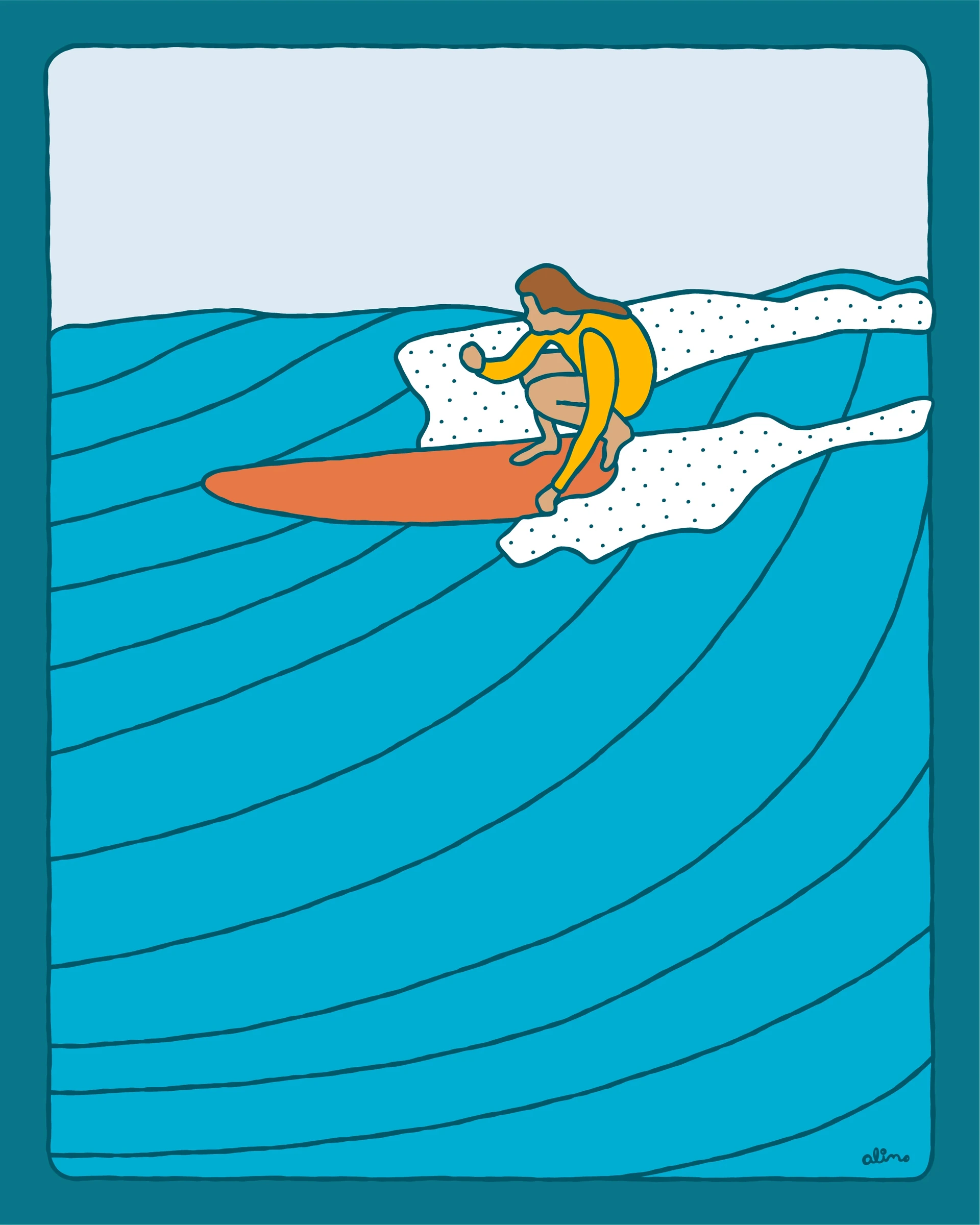 Alimo — Easy Peasy (Update), Digital Edition — Community Surf, Transient Labs 2025