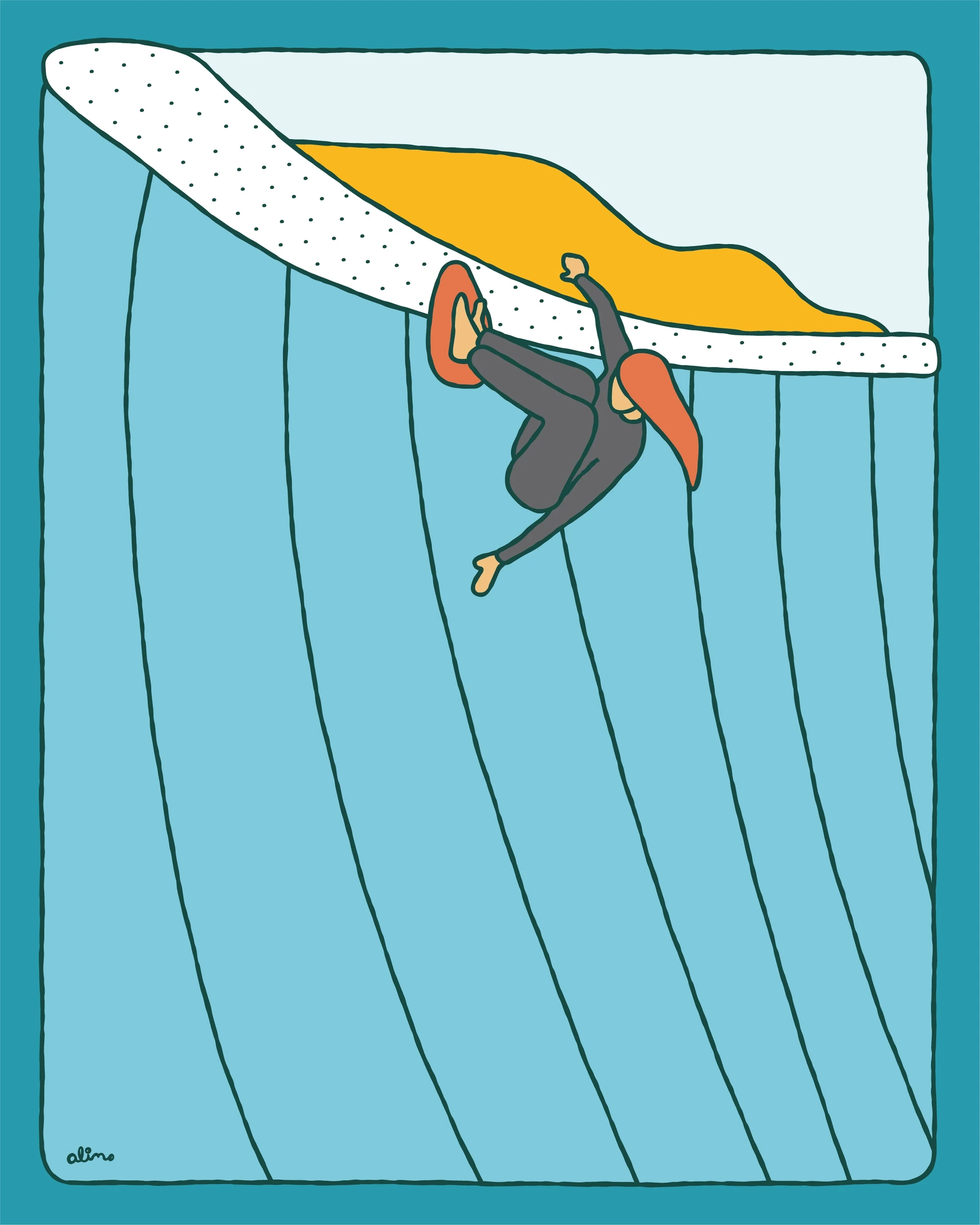 Alimo — High Tide, Digital Edition — Community Surf, Transient Labs 2025