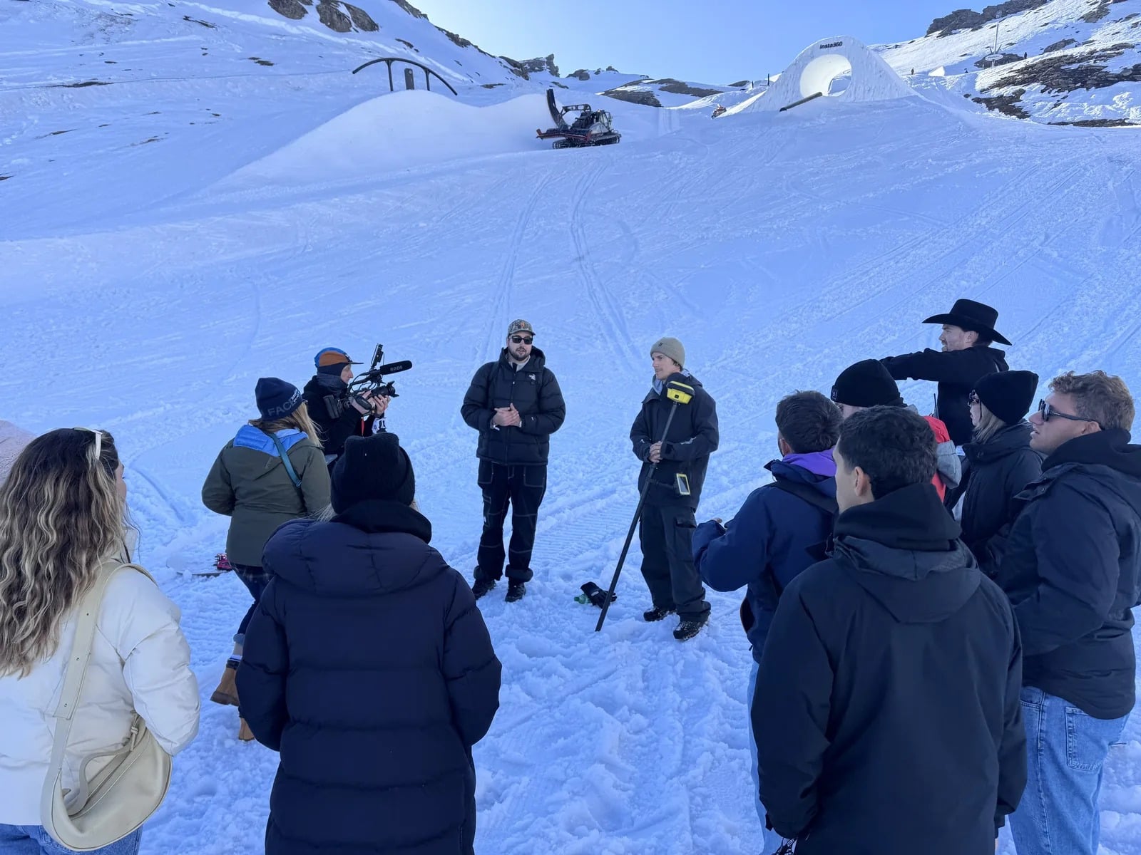 Alimo x Swatch Nines, 2025 — Visual diary — Schilthorn, Switzerland — snowboard art, snowboard wall art, mountain lifestyle art, surf lifestyle brand art, art collaboration by Alimo, post-pop surf artist Brooklyn NY — image 31 of 33