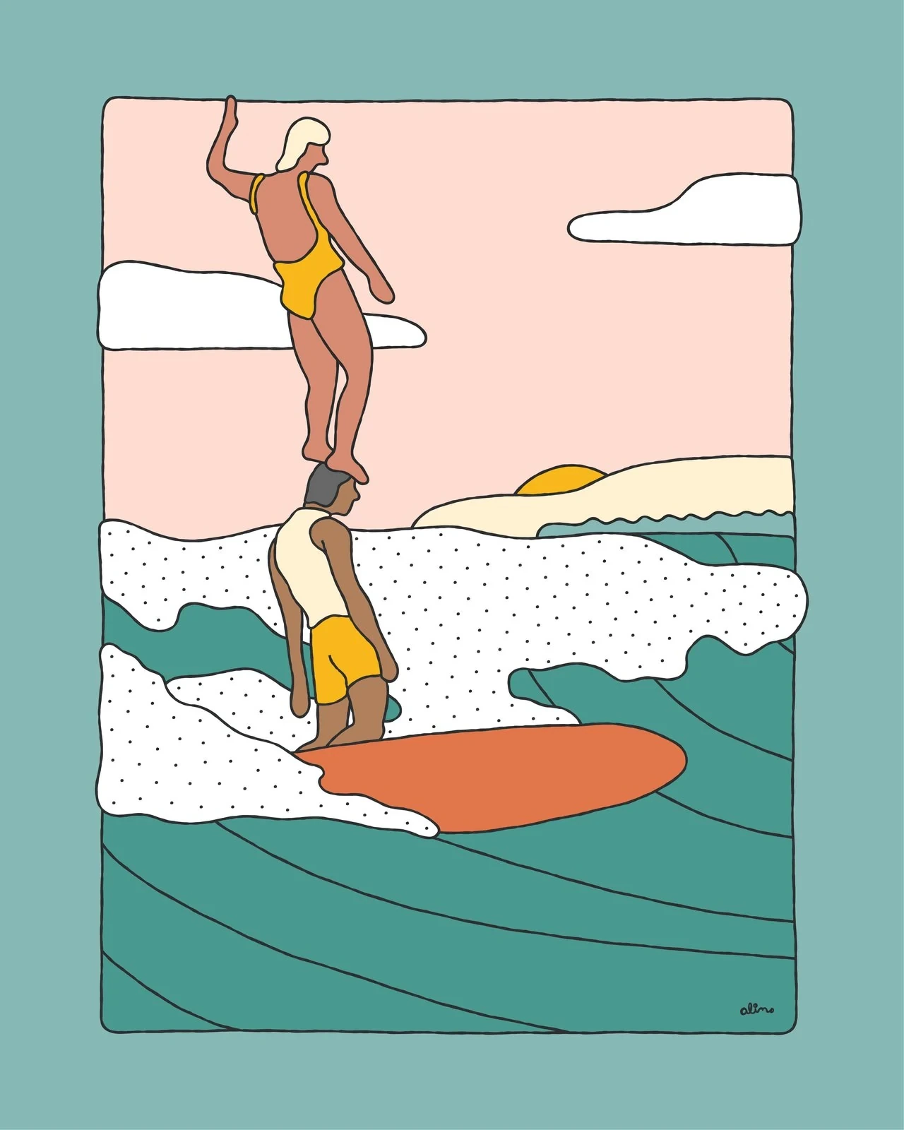 Alimo — Balance & Friends, Digital Edition — Let's Go Surf, Nifty Gateway 2023
